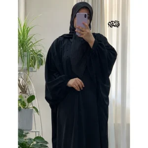 عبای کرپ الیزه مرواریدی زیباجدید
